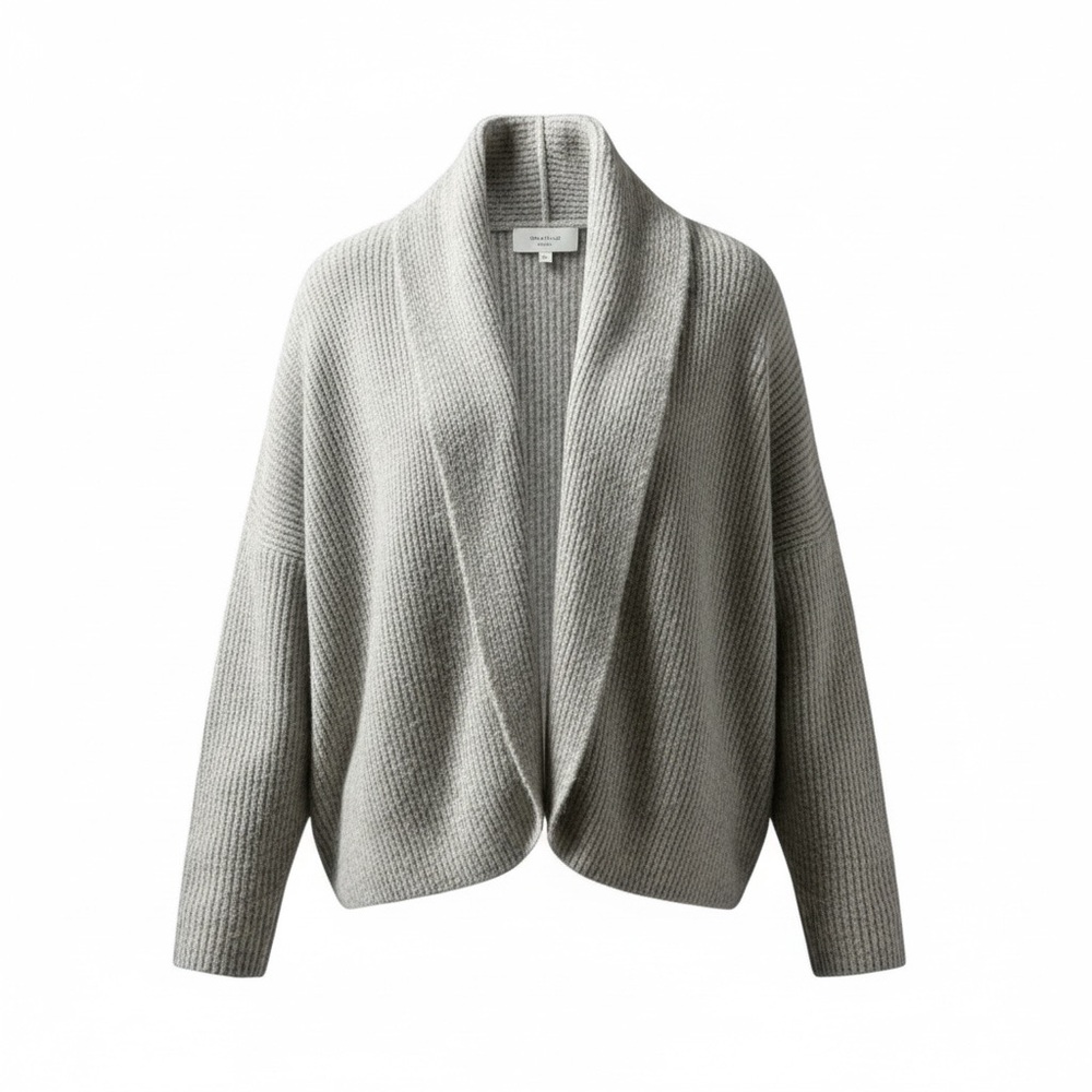 Anthropologie Look By‎ M Every Day Cape Cardigan Cabincore Cozy Vibes - OSFM